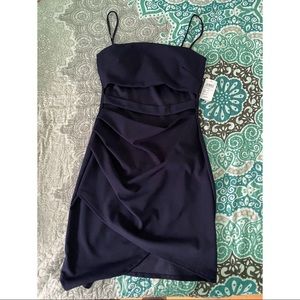 New Navy Blue Mini Windsor dress Size M.